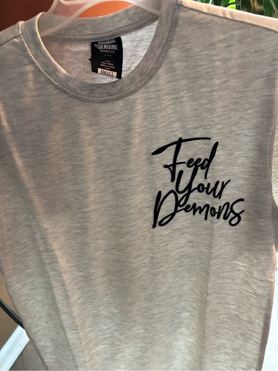 Other - Feed Your Demons Heather Gray Tee - Small